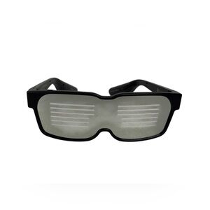 CHEMION LED Glasses Customizable Bluetooth LED Phone Party DJ Festival Rave Fun